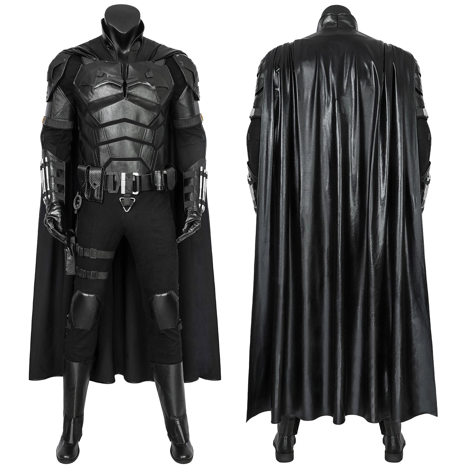 [ylevol] The Batman 2022 Movie Bruce Wayne Robert Pattinson Male Top Costumes