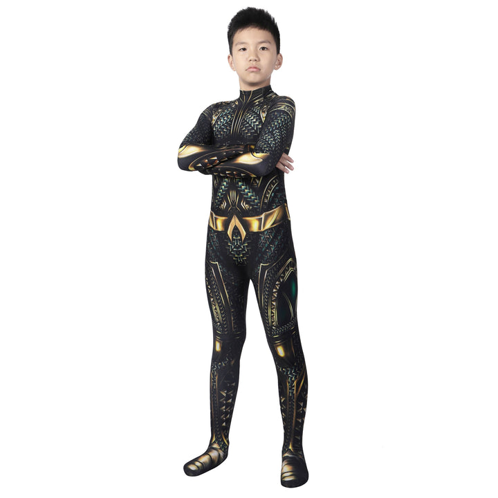 [ylevol] Aquaman And The Lost Kingdom Arthur Curry Kids Jumpsuit Cosplay Costumes