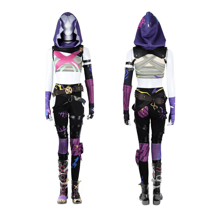 [ylevol] Game LOL Arcane 2 Jinx Full Set Role Cosplay Costumes