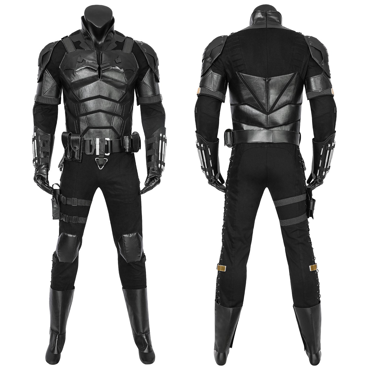 [ylevol] The Batman 2022 Movie Bruce Wayne Robert Pattinson Male Top Costumes
