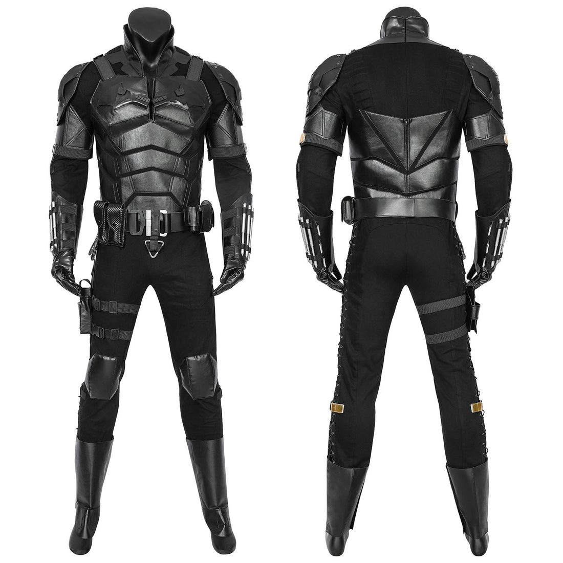 [ylevol] The Batman 2022 Movie Bruce Wayne Robert Pattinson Male Top Costumes
