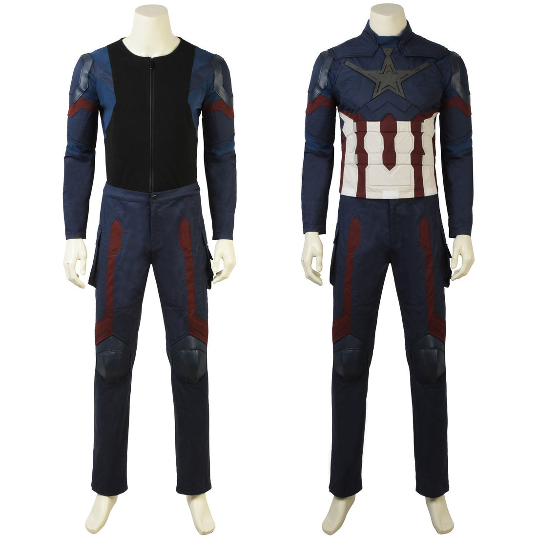[ylevol] Avengers 3 Infinity War Captain America Steve Rogers Top Cosplay Costumes