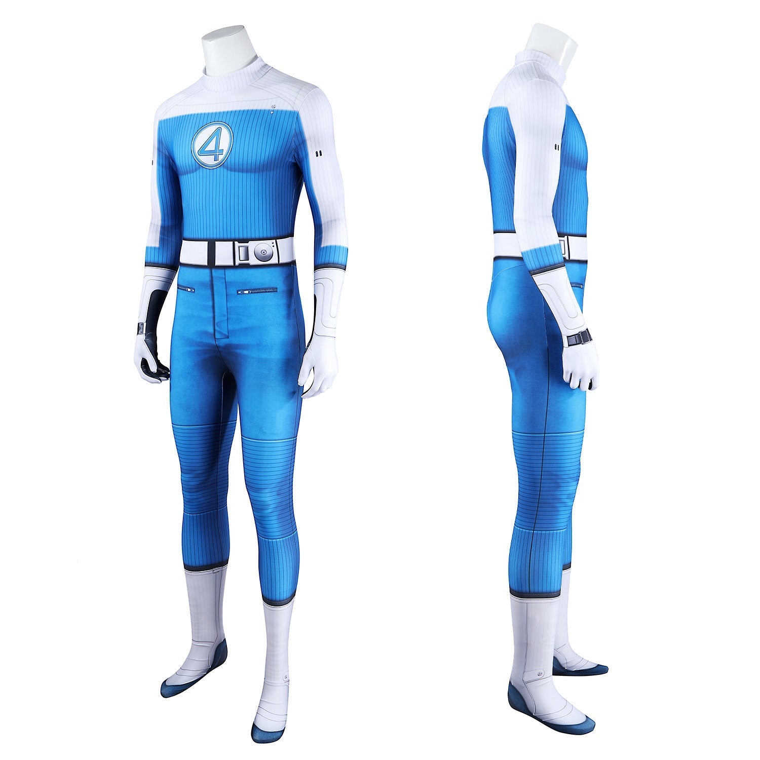 [ylevol] Fantastic Four First Steps Human Torch Johnny Storm Jumpsuit Costumes