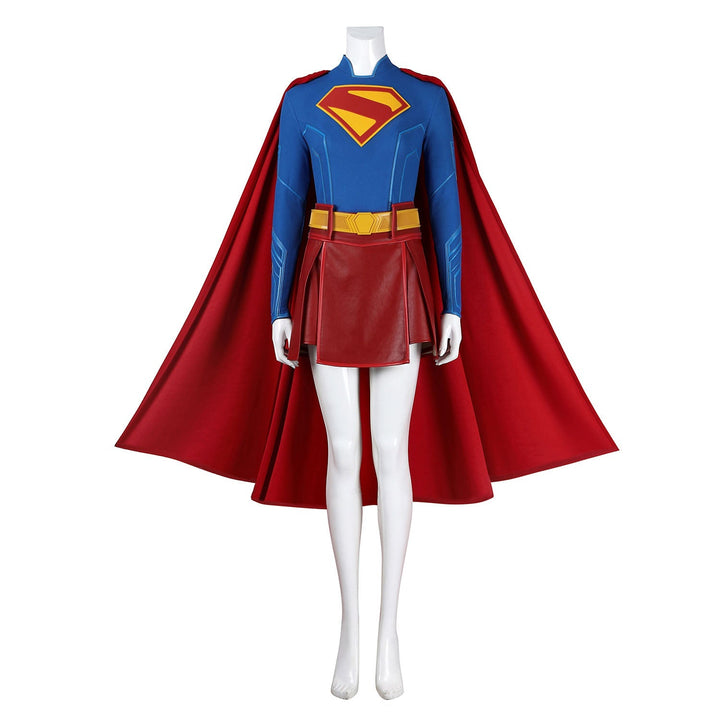[ylevol] Superman 2025 Legacy Supergirl Female Top Cosplay Costumes