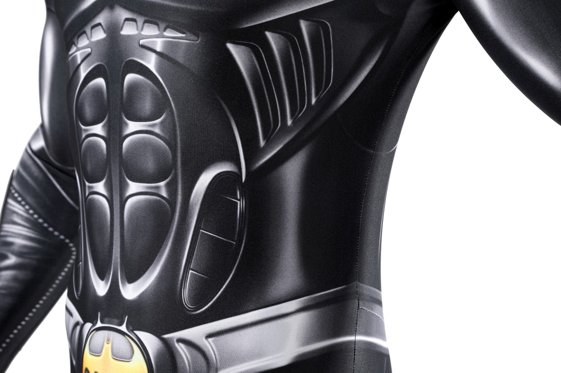 [ylevol] Batman Forever Bruce Thomas Wayne Jumpsuit with Cloak Cosplay Costumes