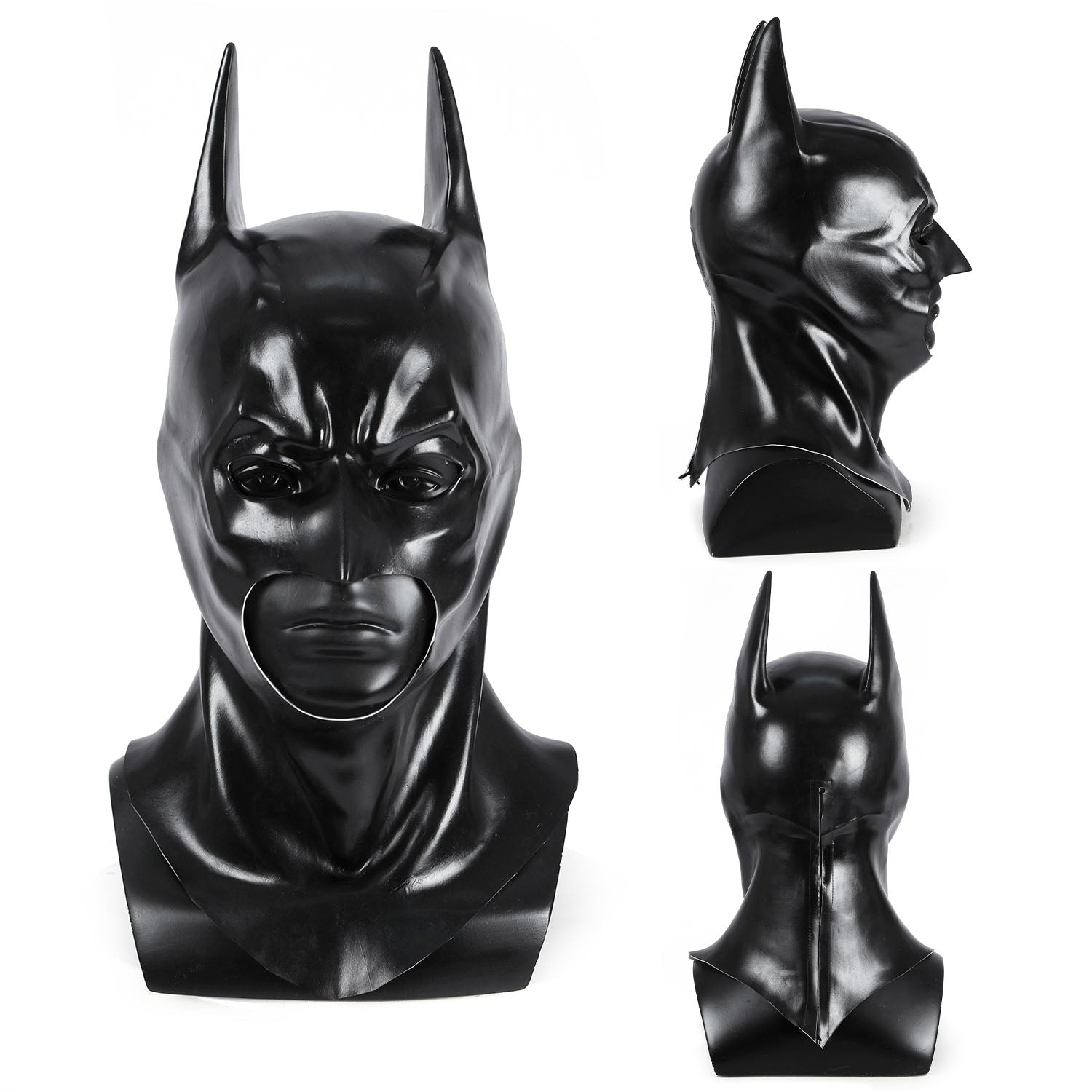 [ylevol] Batman Forever Bruce Thomas Wayne Jumpsuit with Cloak Cosplay Costumes