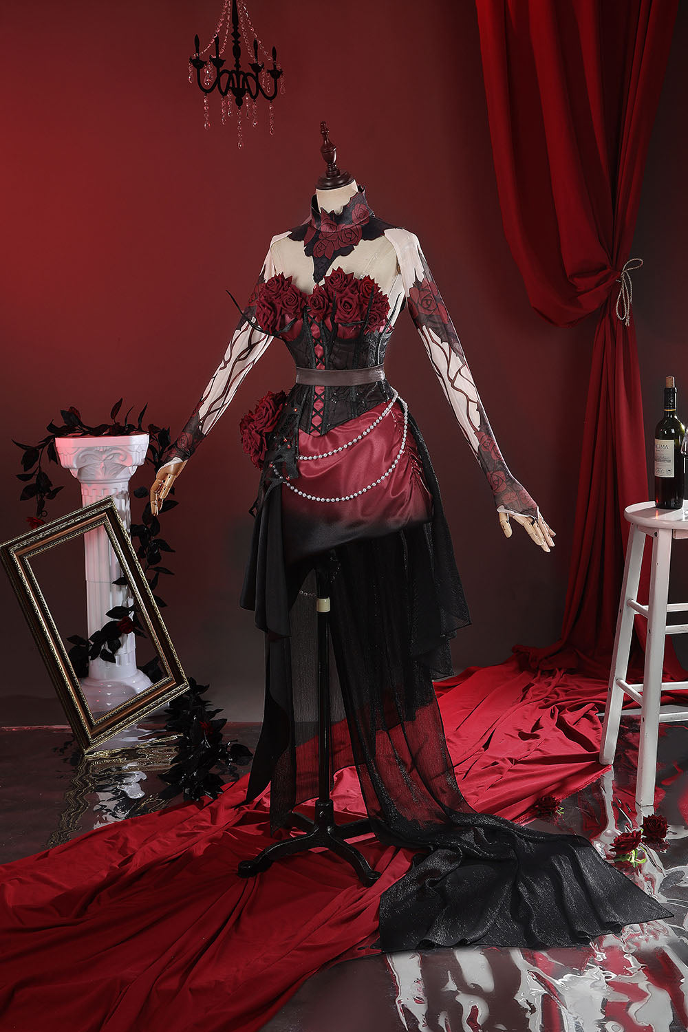 [ylevol] Identity V Bloody Queen Mary Full Set Cosplay Costumes