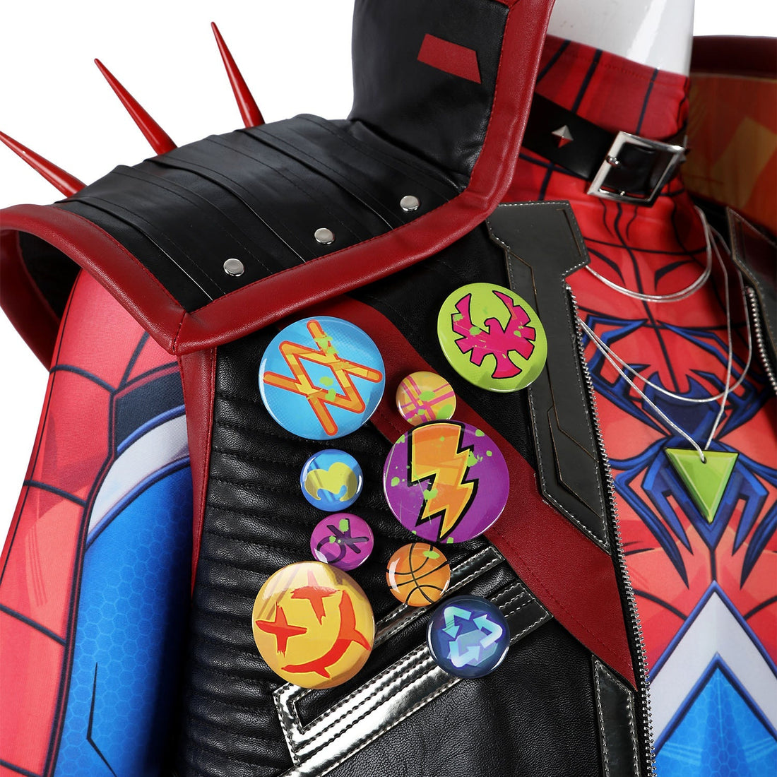 [ylevol] Marvel Rivals Spider punk 2099 Jumpsuit Full Set Cosplay Costumes