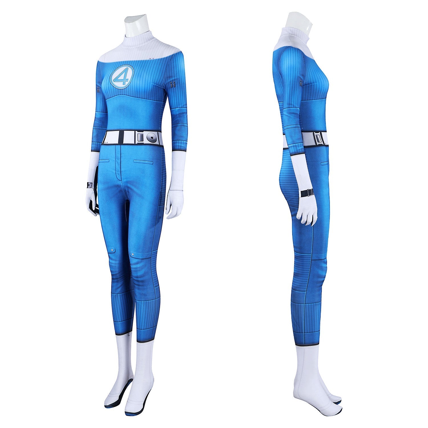 [ylevol] Fantastic Four First Steps Invisible Woman Susan Storm Richards Jumpsuit Costumes