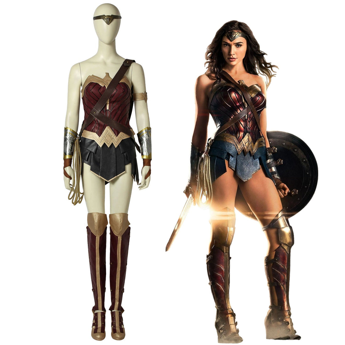 [ylevol] Wonder Woman Diana Prince Improved Version Female Cosplay Costumes