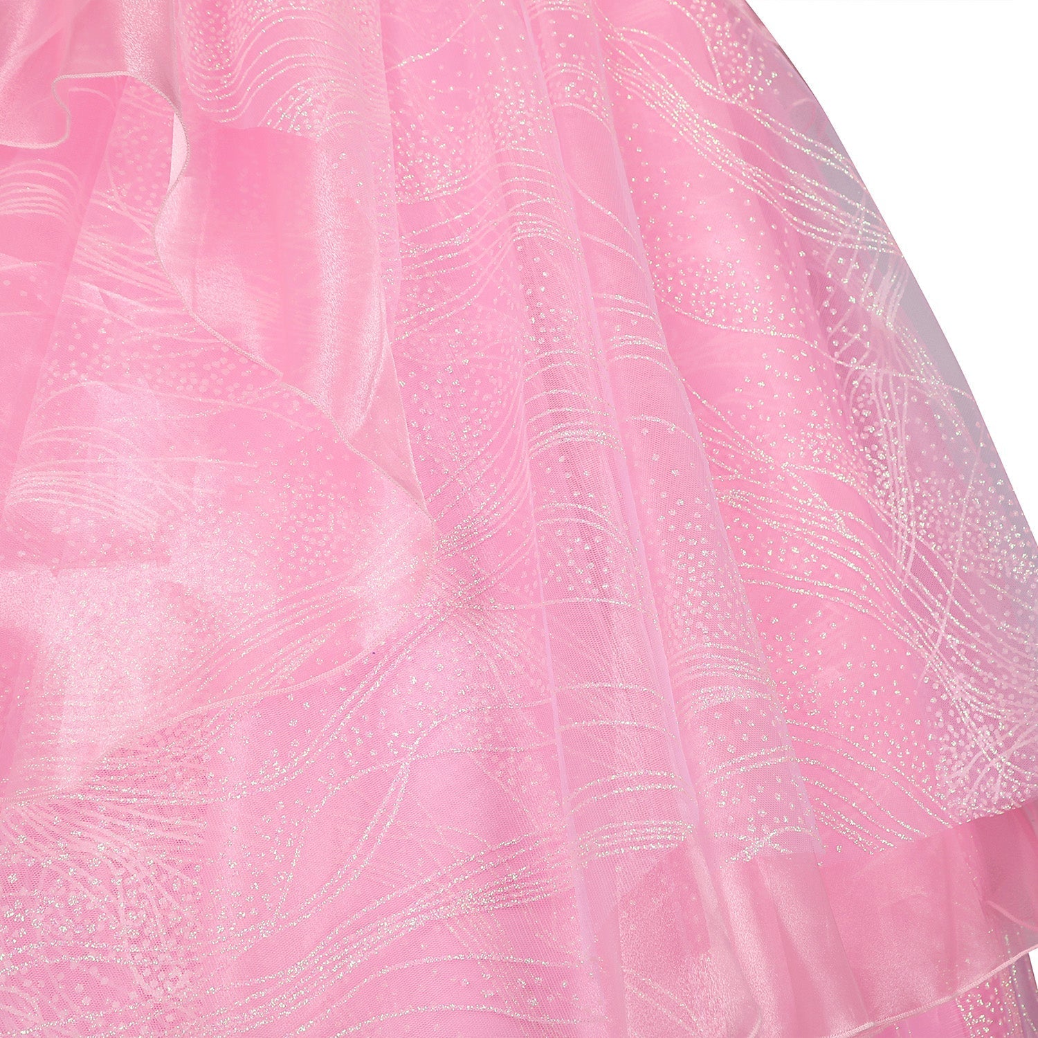 [ylevol] Wicked Part One Galinda Female Dress with Crown Cosplay Costumes