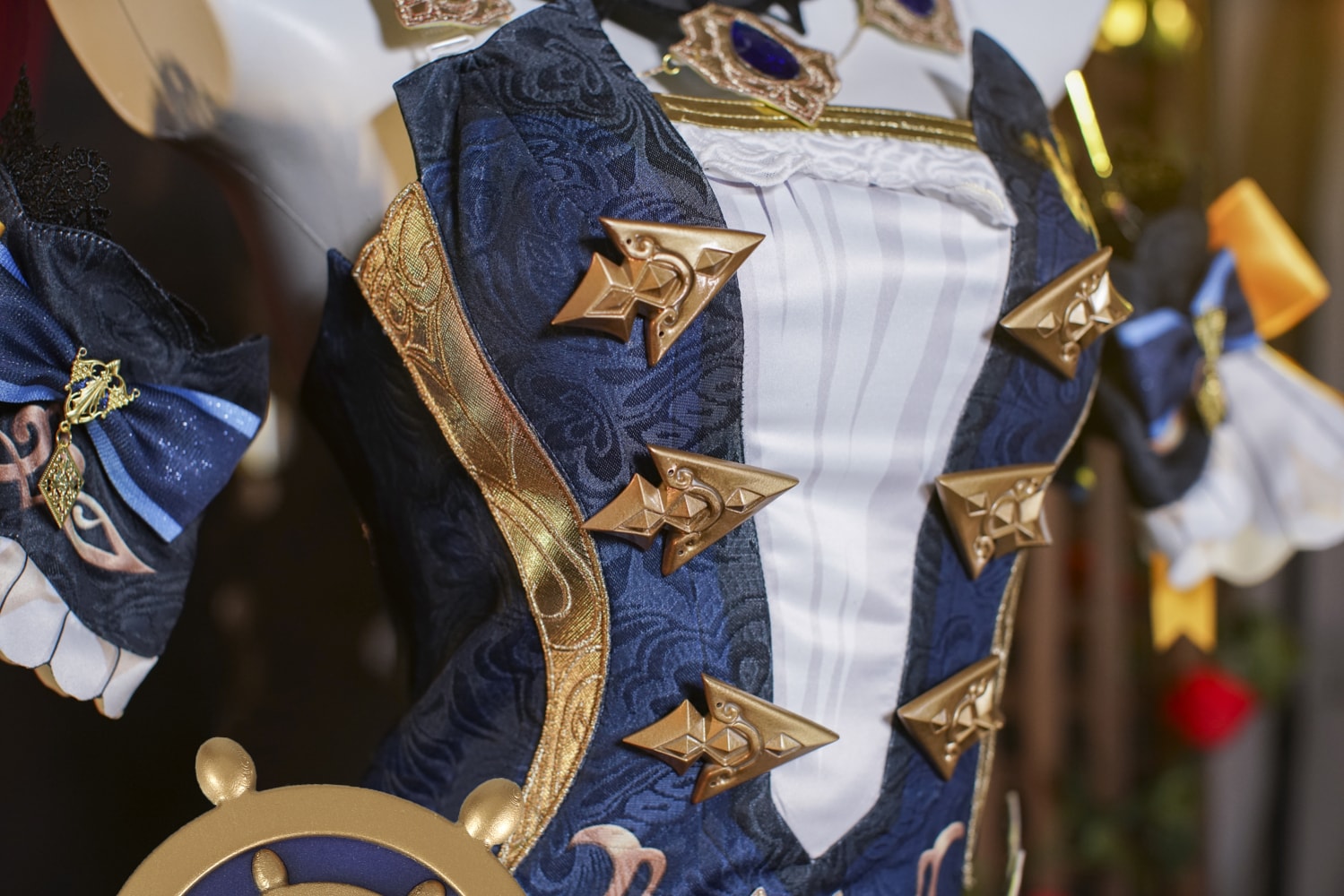 [ylevol] Game Genshin Impact Navia Full Set Top Level Cosplay Costumes