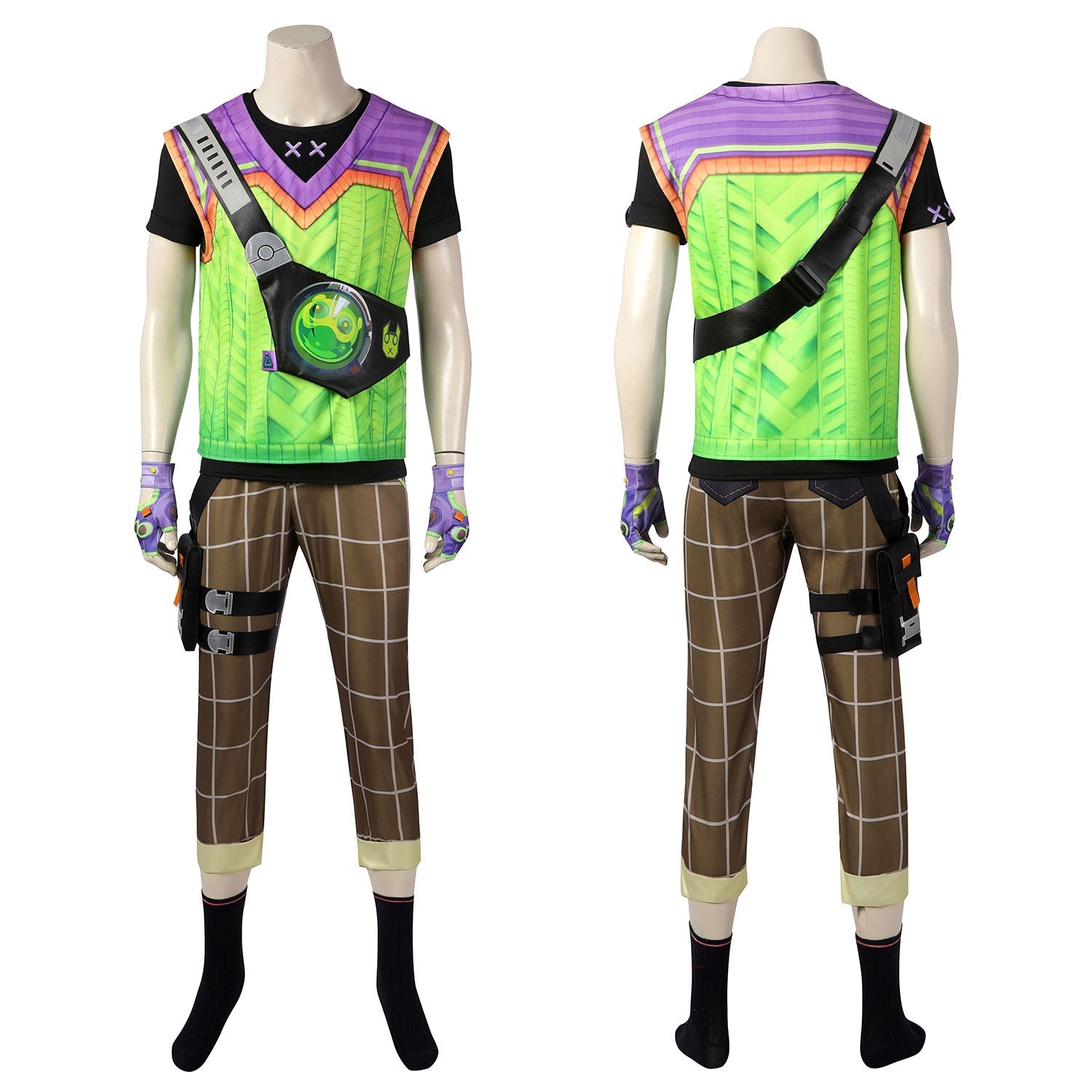 [ylevol] Valorant Gekko Agent Outfit Male Fullset Cosplay Costumes