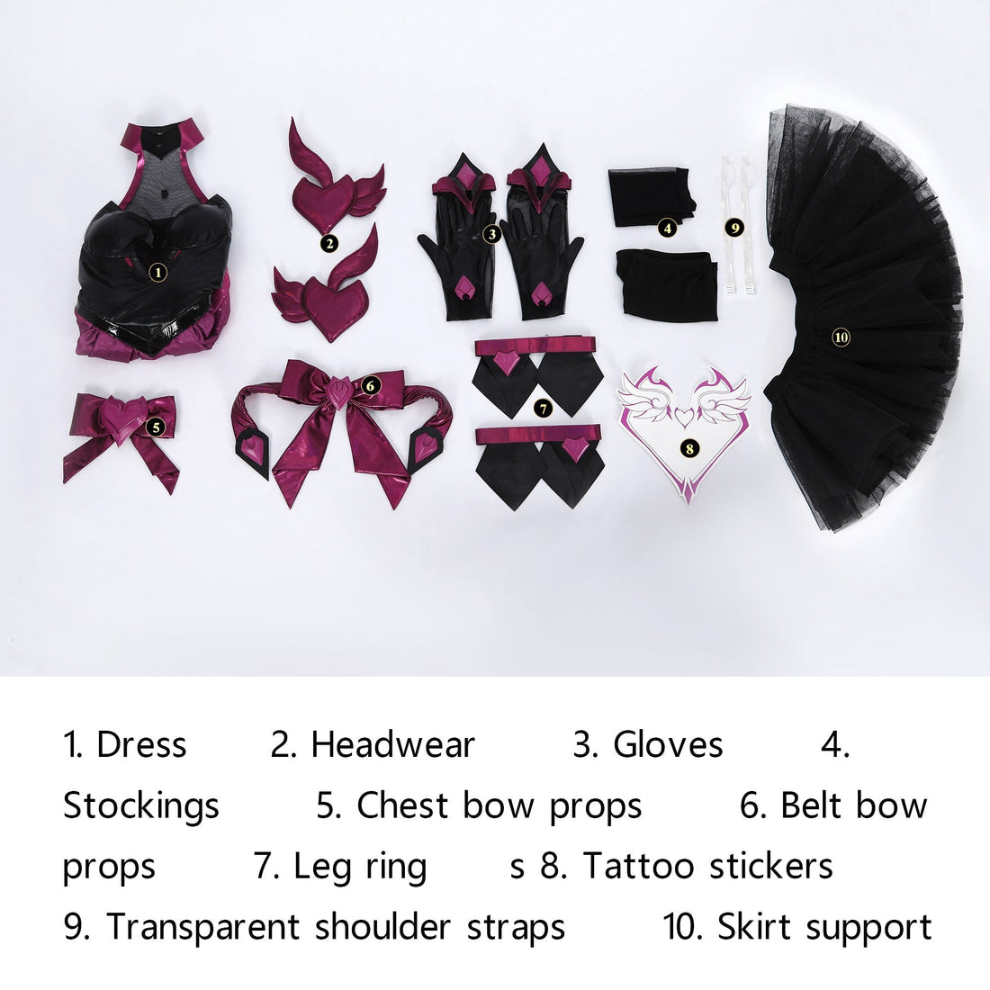 [ylevol] Overwatch 2 Magical Girl DVA Full Set Top Cosplay Costumes