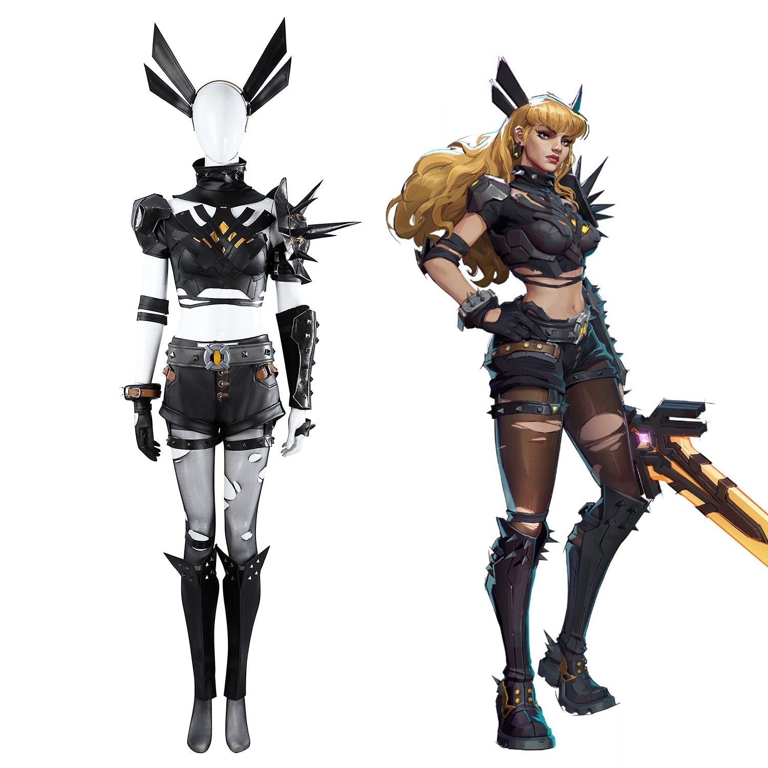 [ylevol] Game Marvel Rivals Magik Top Level Full Set Cosplay Costumes