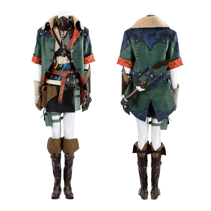 [ylevol] Monster Hunter Wilds Hope Armor Female Top Level Cosplay Costumes