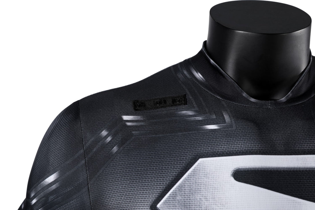 [ylevol] Superman Legacy Clark Kent Black Jumpsuit Cosplay Costumes