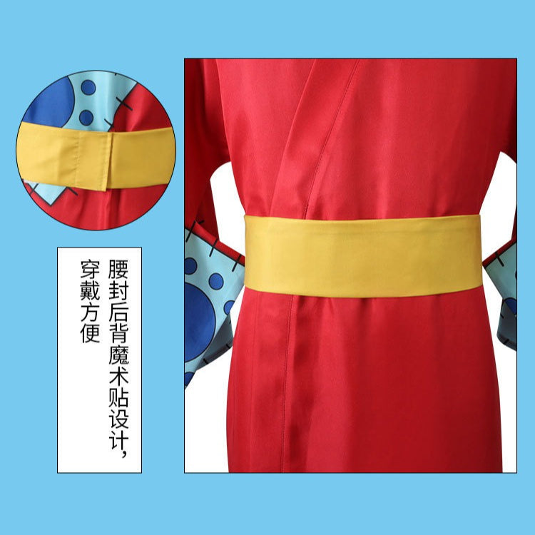[ylevol] Anime Navigation Wano Country Monkey D. Luffy Kimono Cosplay Costumes