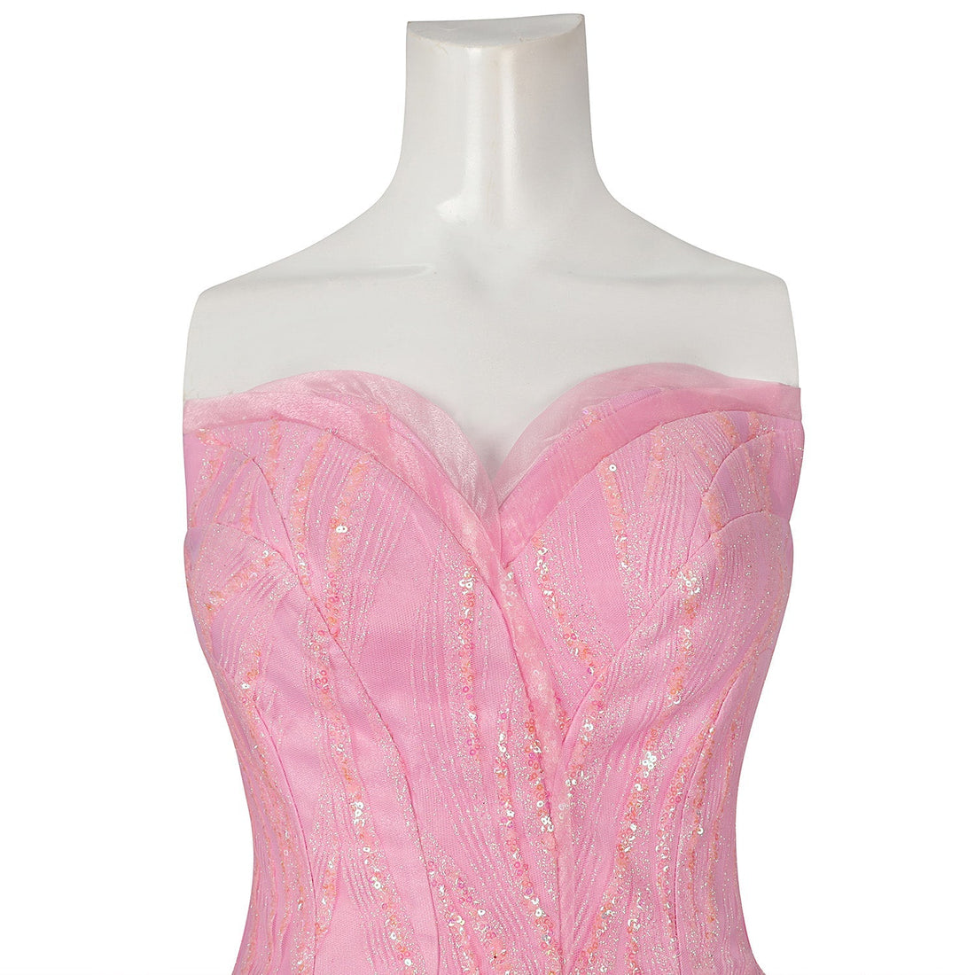 [ylevol] Wicked Part One Galinda Female Dress with Crown Cosplay Costumes