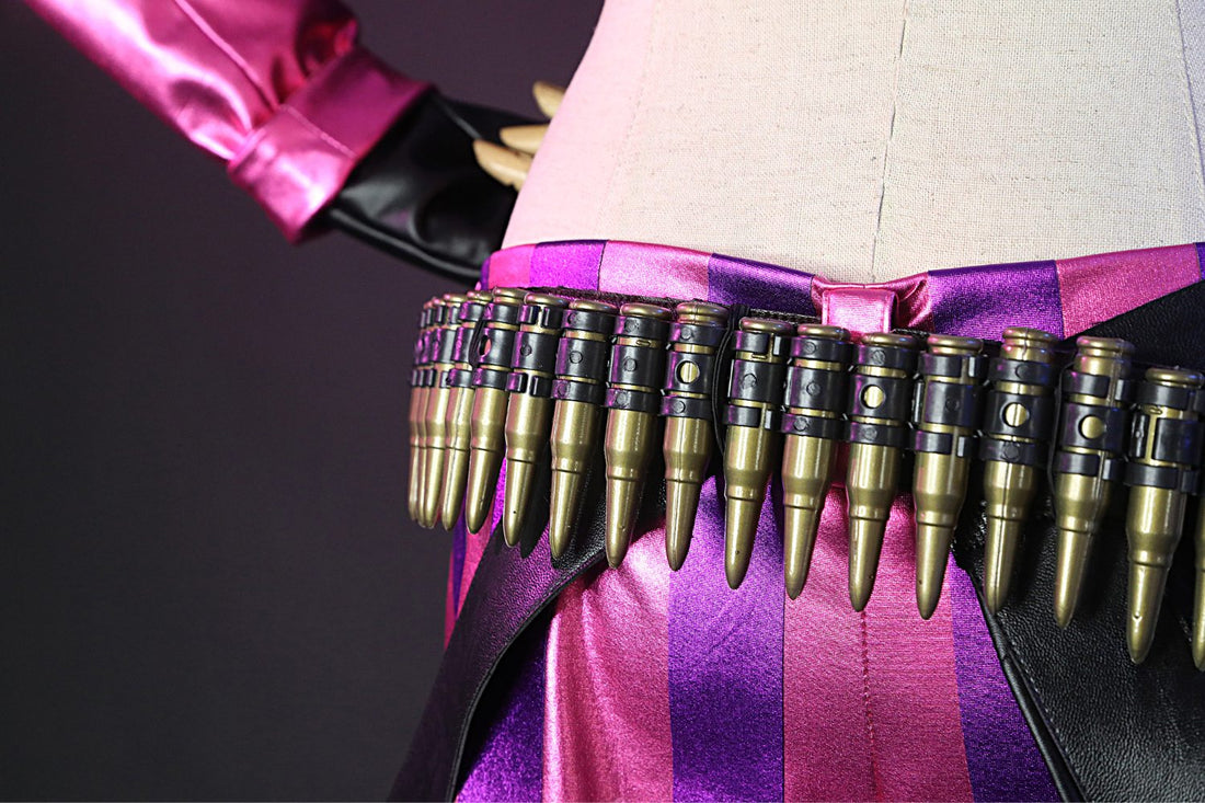 [ylevol] Game LOL Loose Cannon Jinx Top Level Cosplay Costumes