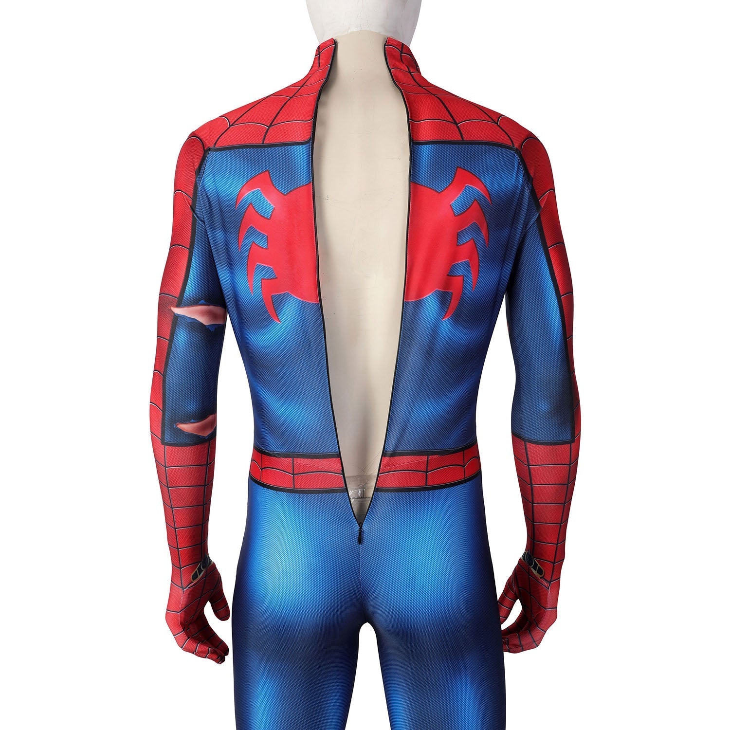[ylevol] Marvel's Spider-Man PS5 Classic Suit Damaged Male Jumpsuit Costumes