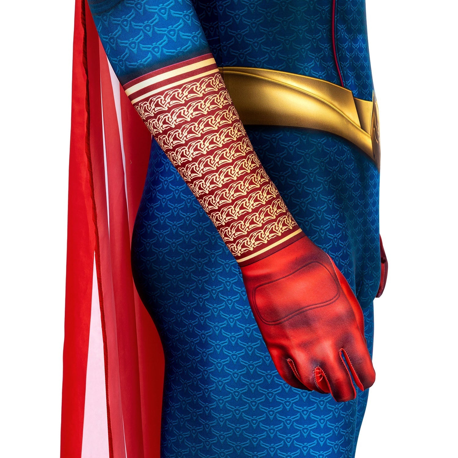 [ylevol] The Boys Homelander Male Jumpsuit with Cloak Cosplay Costumes