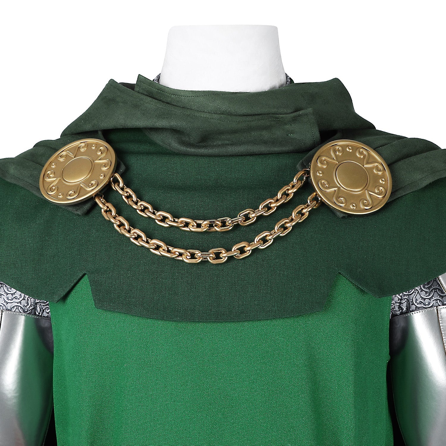[ylevol] Fantastic Four Doctor Doom Battle Suit Full Set Top Cosplay Costumes