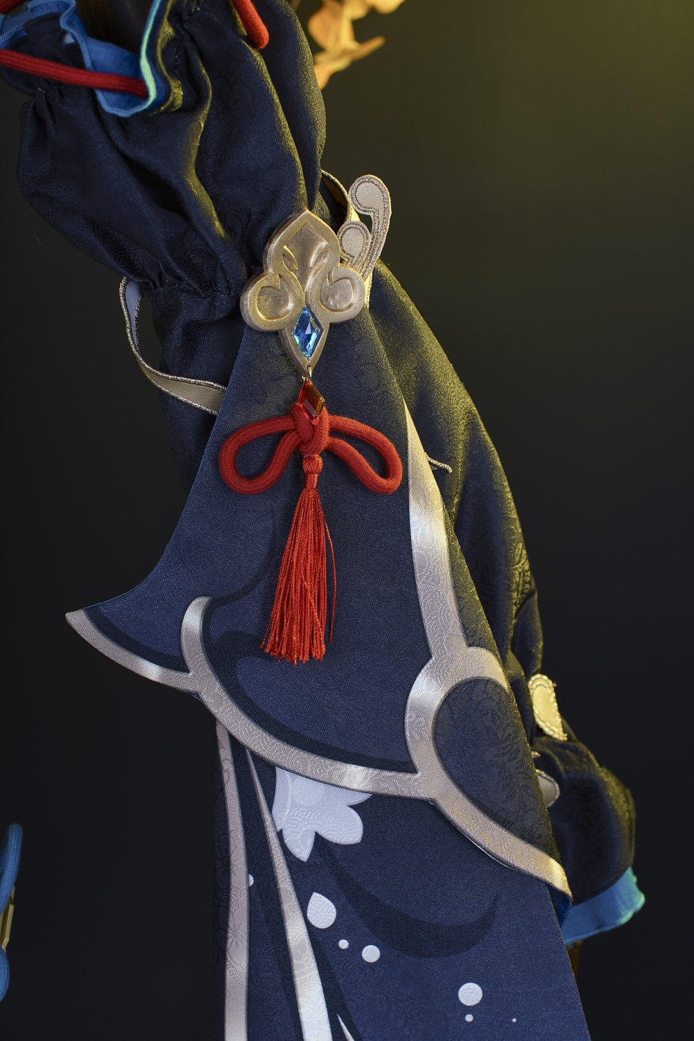 [ylevol] Genshin Impact Shenhe Frostflower Dew Qipao Cosplay Costumes