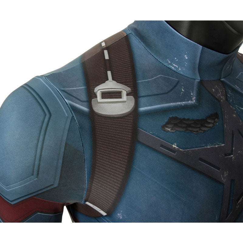 [ylevol] Avengers 3 Infinity War Captain America Steve Rogers Jumpsuit Costumes