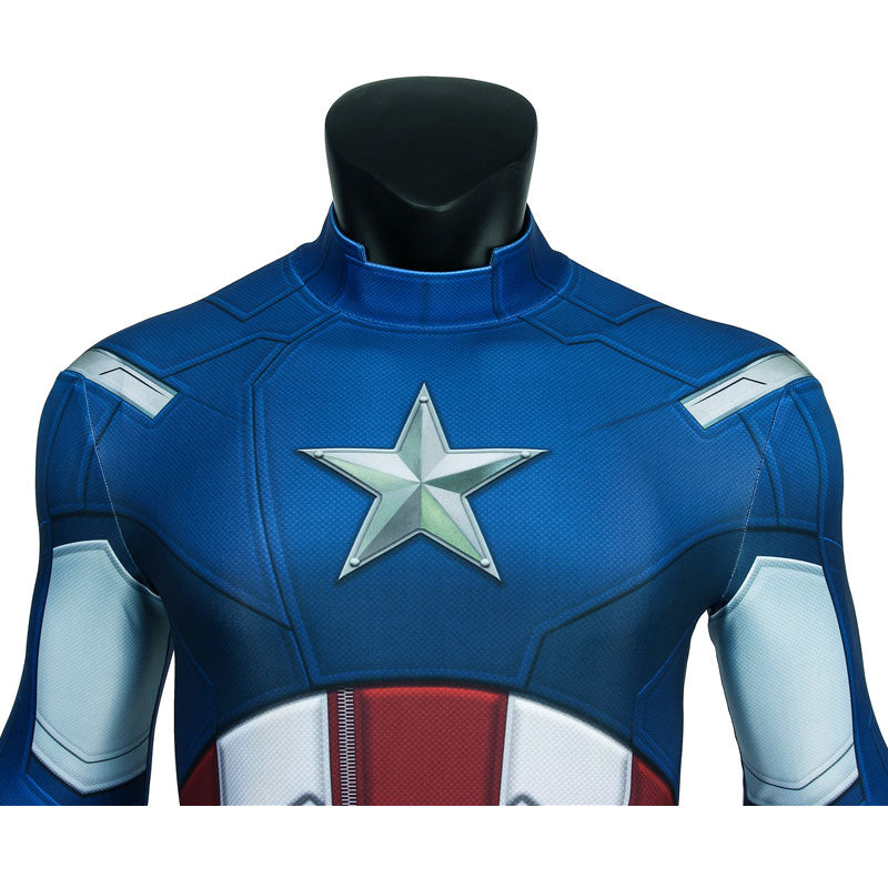 [ylevol] The Avengers 1 Captain America Steve Rogers Jumpsuit Cosplay Costumes