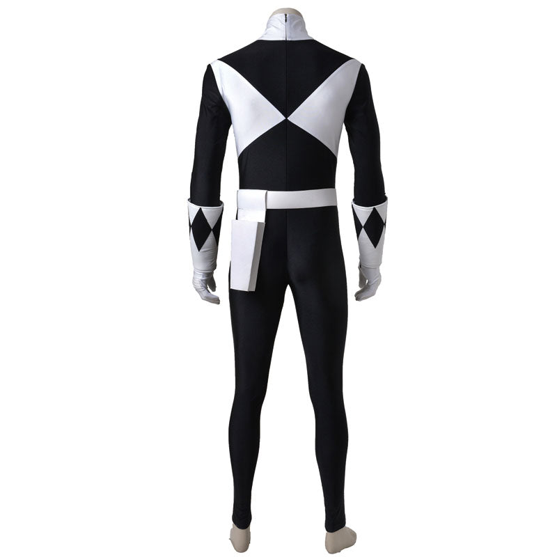 [ylevol] Mighty Morphin Power Rangers Zack Taylor Black Ranger Costumes