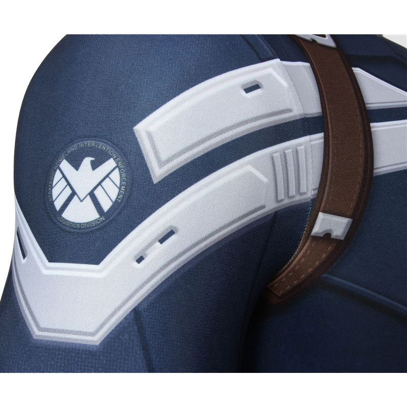 [ylevol] Captain America The Winter Soldier Steve Rogers Jumpsuit Costumes