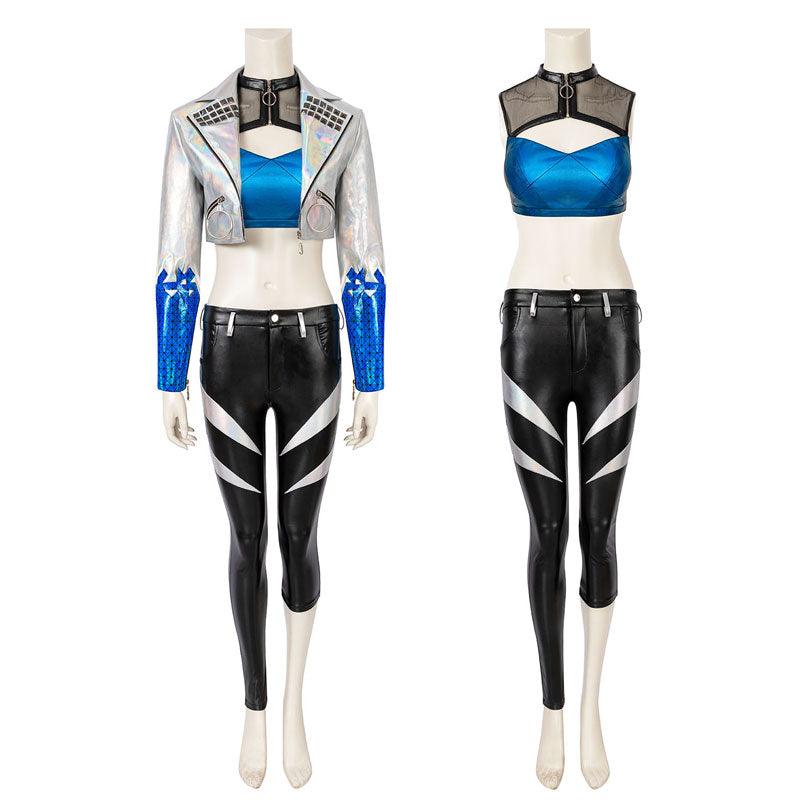 [ylevol] Game LOL KDA ALL OUT Akali Full Set Top Level Cosplay Costumes