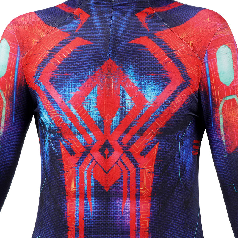 [ylevol] Spider-Man 2099 Across The Spider-Verse Miguel O'Hara Kids Jumpsuit Costumes