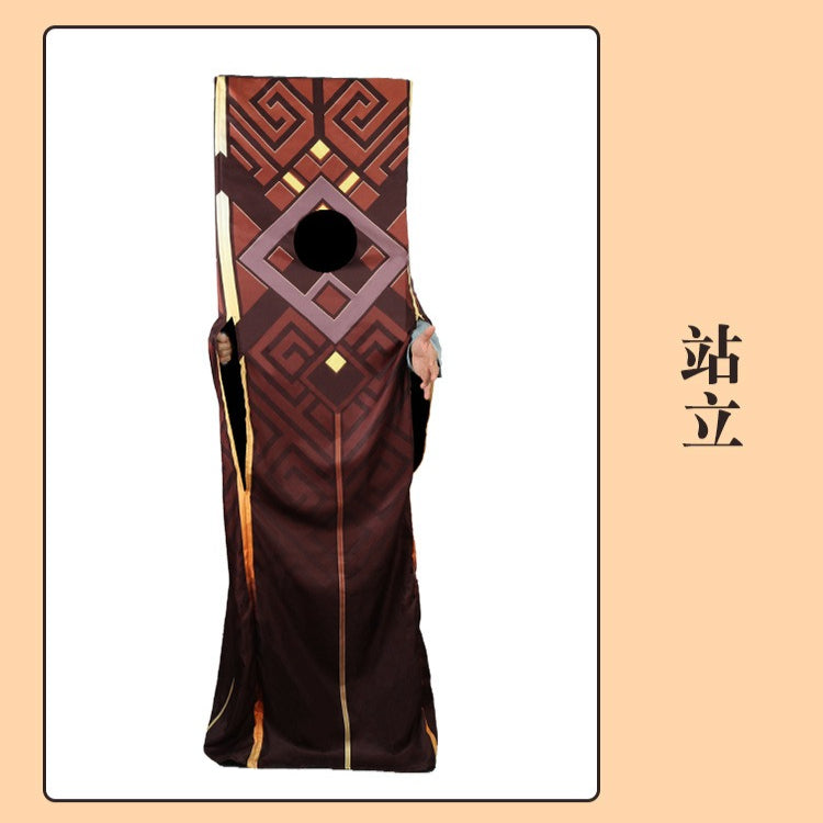 [ylevol] Game Genshin Impact Zhongli Pillar Funny Mascot Suit Costumes