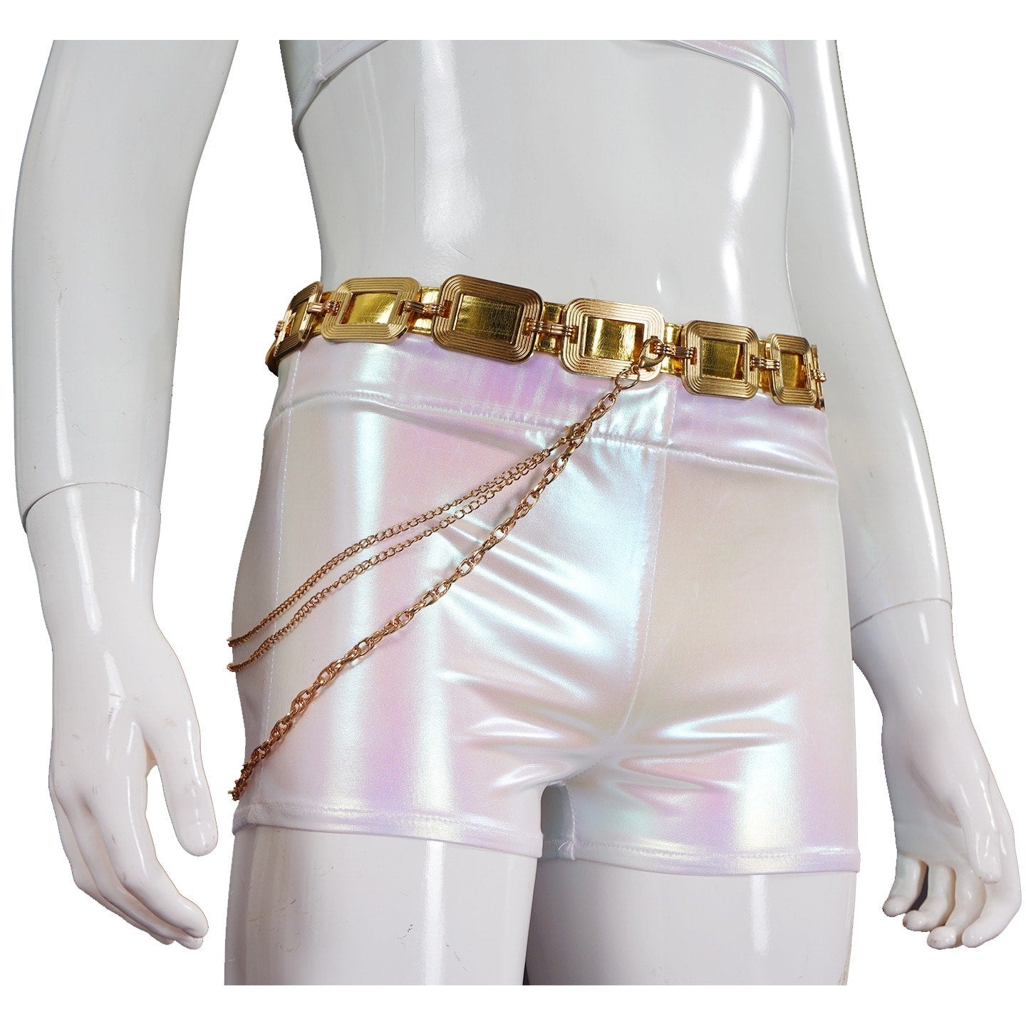 KPop Demon Hunters Rumi Zoey Mira Iridescent Leather Cosplay Costumes