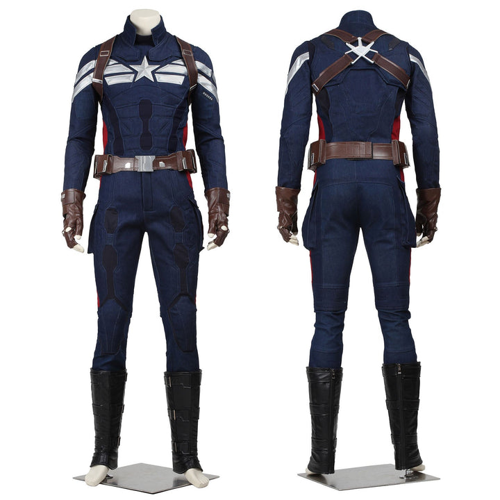 [ylevol] Captain America 2 The Winter Soldier Steve Rogers Cosplay Costumes
