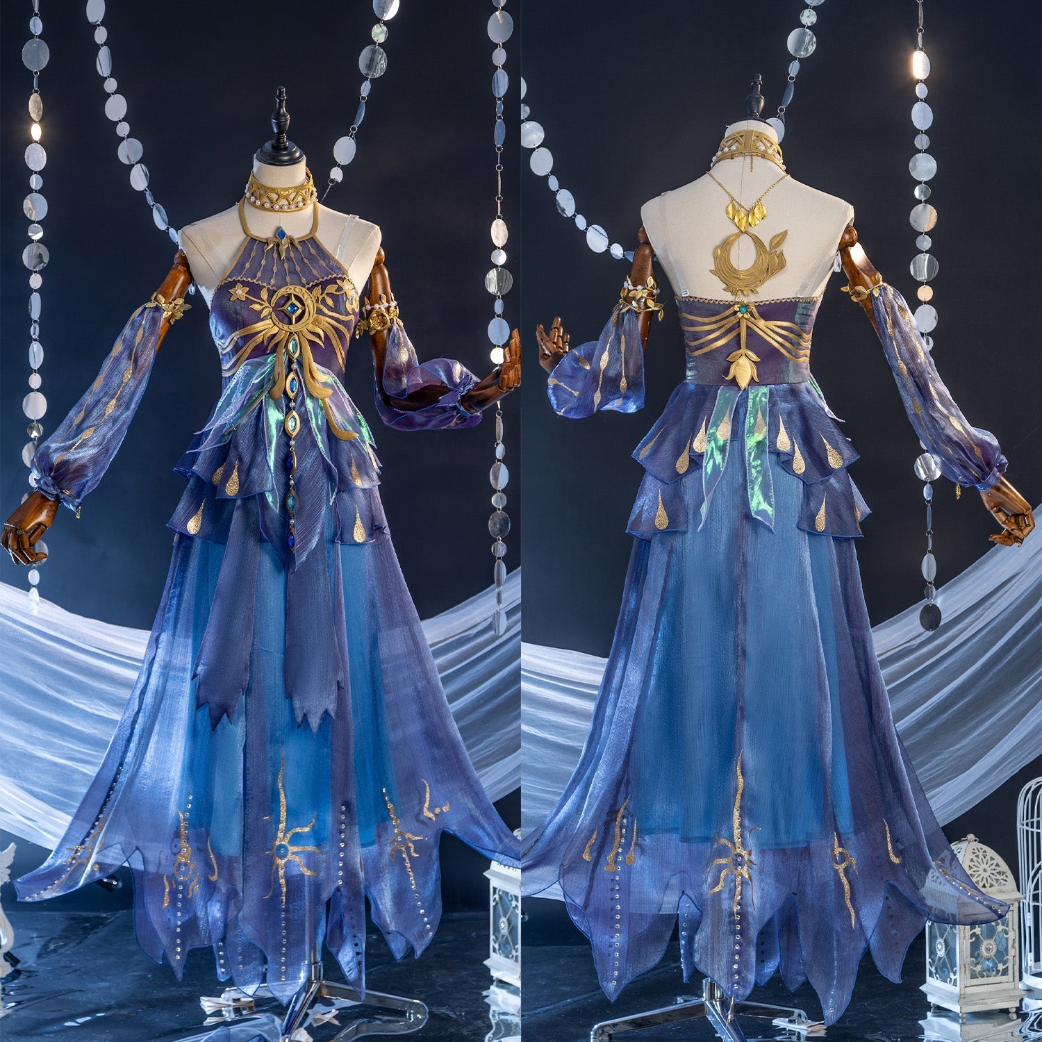 [ylevol] Identity V Naiad Grace Fisherwoman Full Set Cosplay Costumes