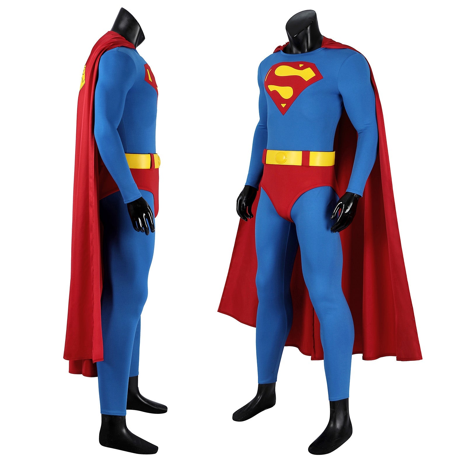Christopher Reeve 1978 Superman Movie Full Set Cosplay Costumes