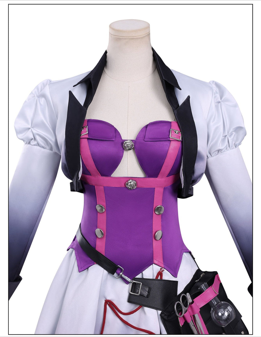 [ylevol] Game Identity V Silver Antimony Doctor Emily Dyer Cosplay Costumes