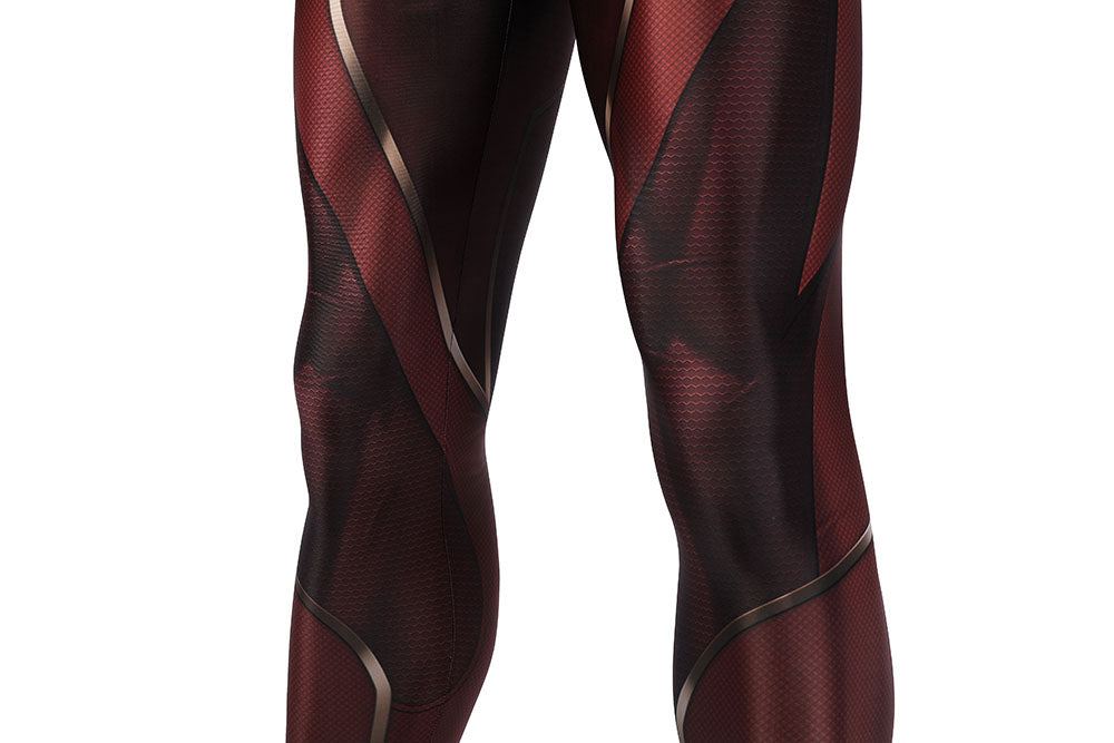 [ylevol] Injustice 2 The Flash Male Jumpsuit with Mask Cosplay Costumes