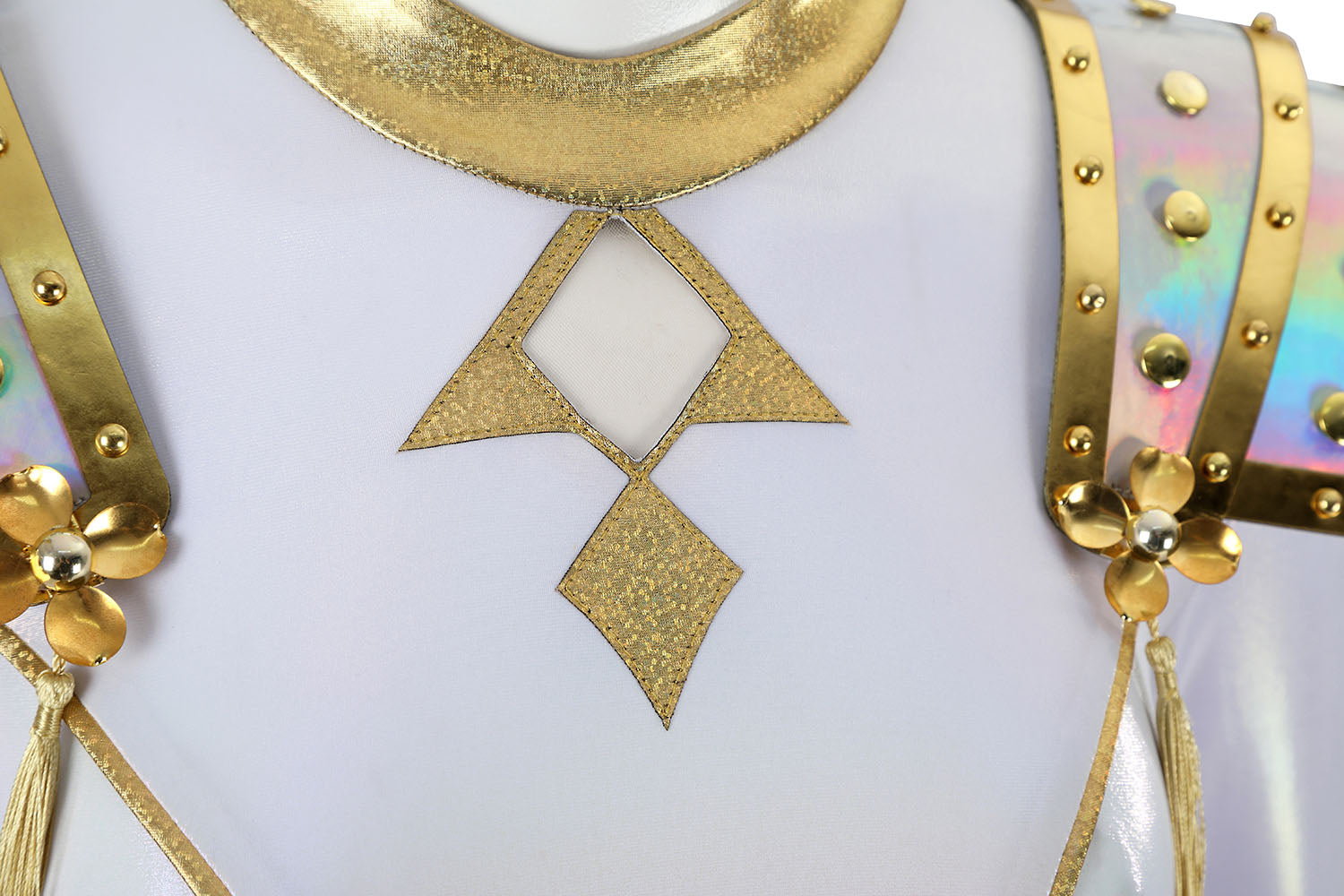 [ylevol] KPop Demon Hunters Zoey White Stage Outfit Cosplay Costumes