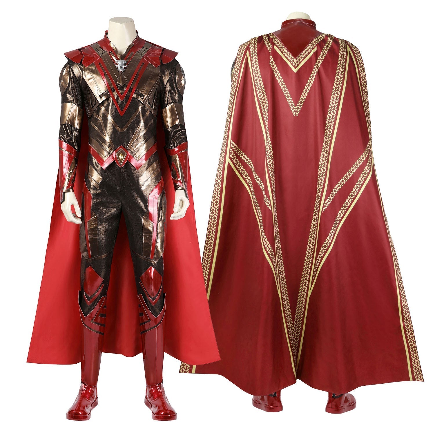 [ylevol] Guardians of the Galaxy 3 Adam Warlock Leather Suit Cosplay Costumes