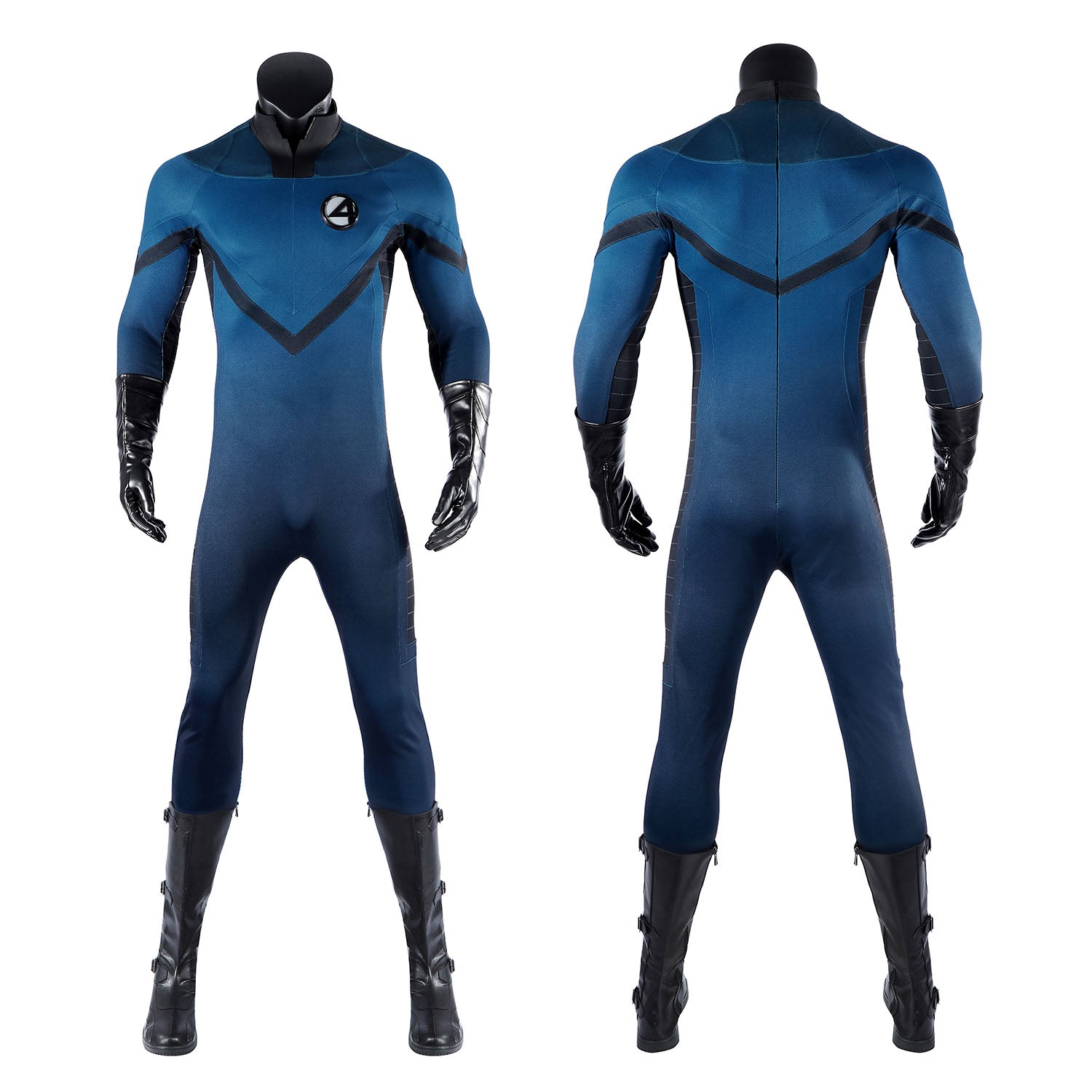 [ylevol] Fantastic Four Human Torch Battle Suit Full Set Top Cosplay Costumes
