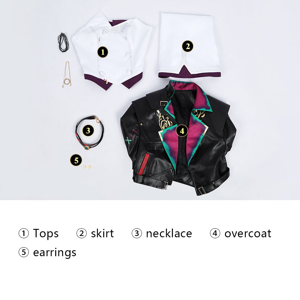 Game LOL Arcane 2 BAOBAO Full Set Role Cosplay Costumes