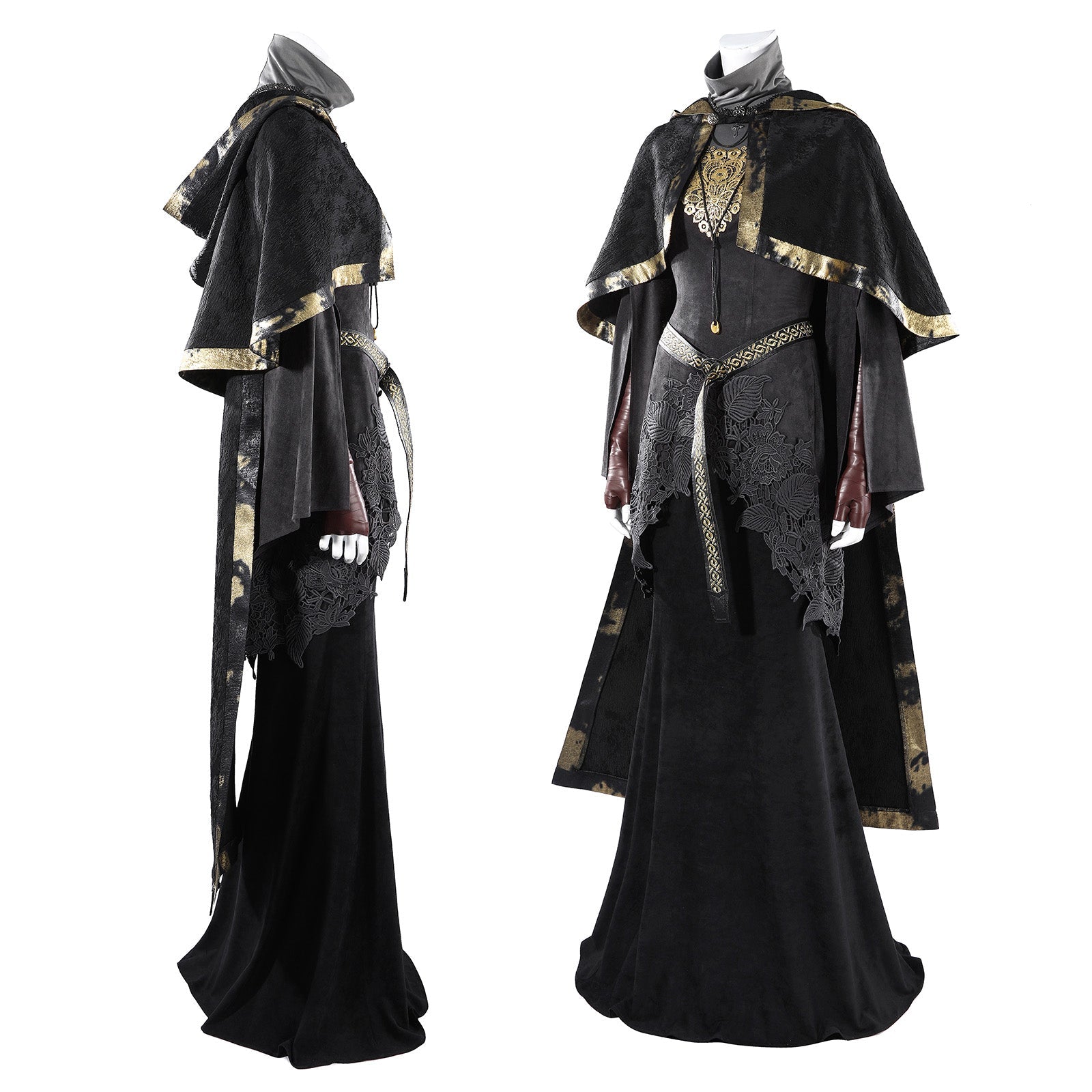 Dark Souls 3 Fire Keeper Full Set Women Outfit Cosplay Costumes