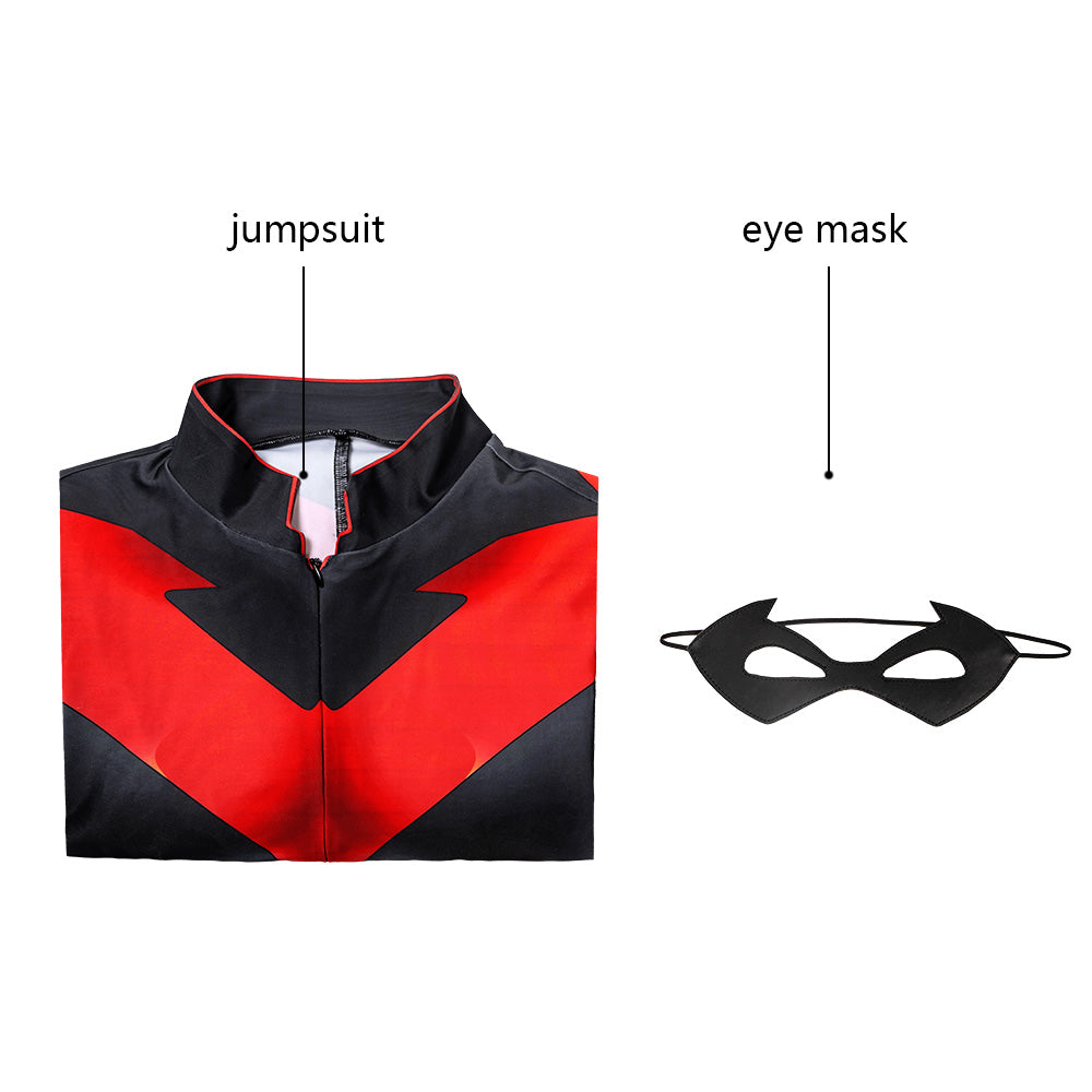 [ylevol] Teen Titans The Judas Contract Nightwing Male Jumpsuit Cosplay Costumes