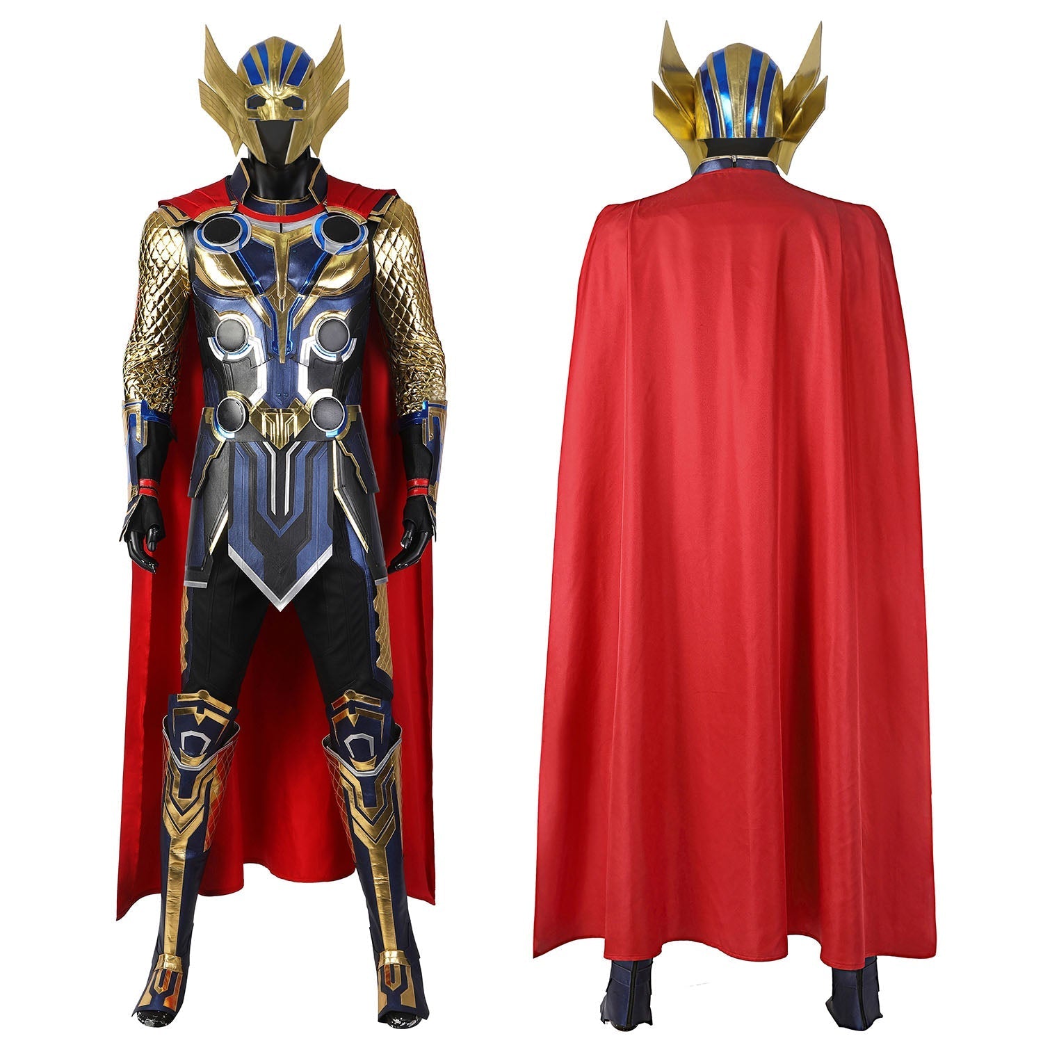 [ylevol] Thor 4 Love and Thunder Thor Male Gold Sleeve Cosplay Costumes