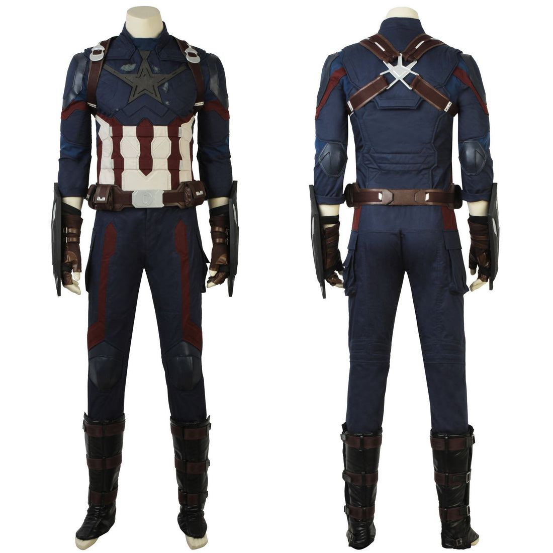 [ylevol] Avengers 3 Infinity War Captain America Steve Rogers Top Cosplay Costumes