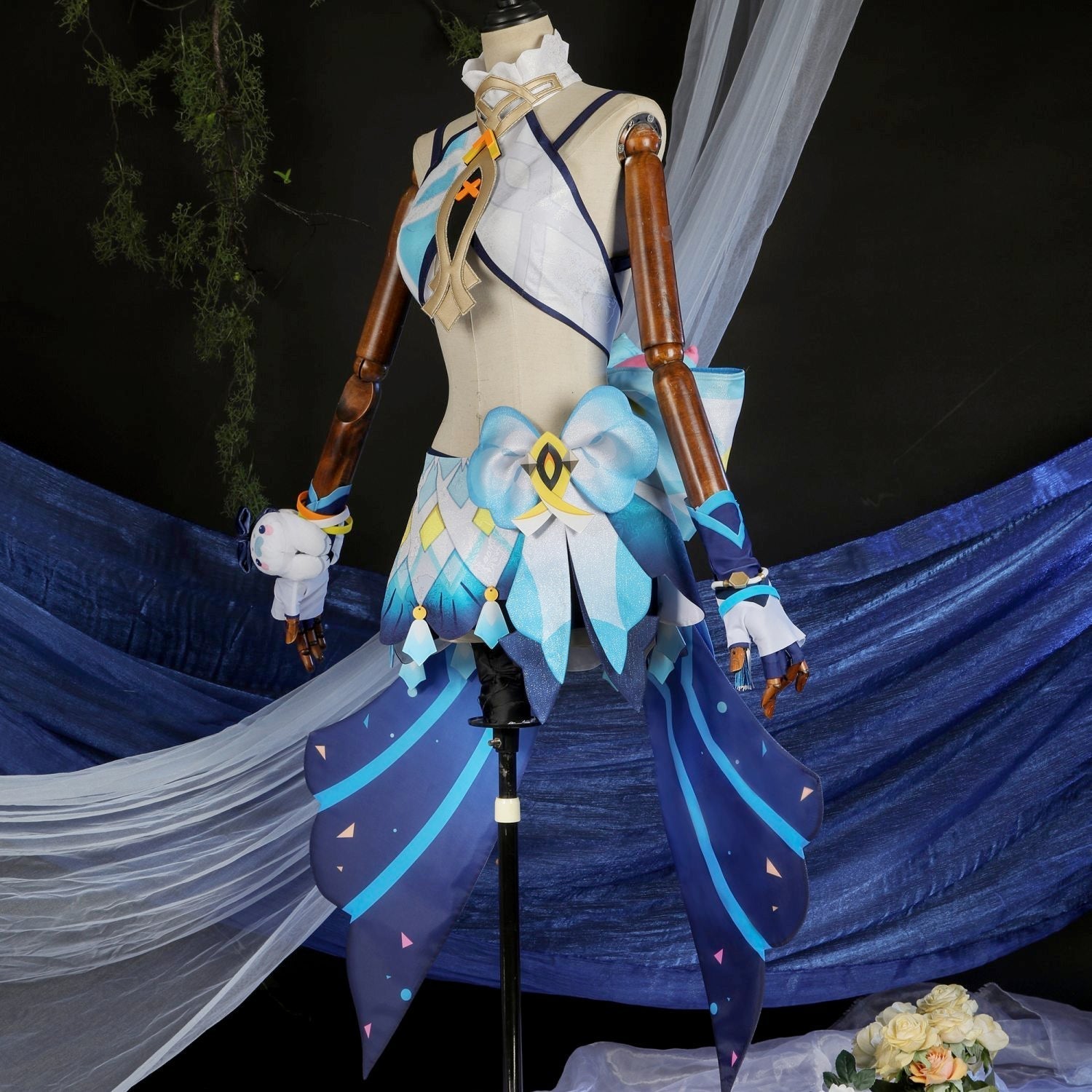 [ylevol] Game Genshin Impact Mualani Full Set Top Level Cosplay Costumes